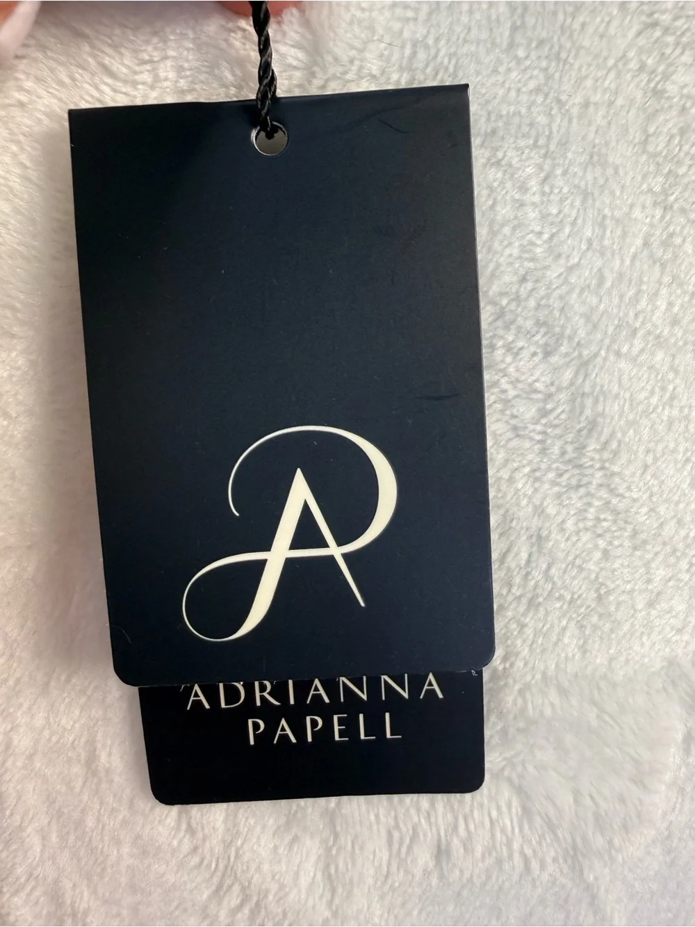 Adrianna Papell Tie Neck Blouse Lavender Beach Long Sleeve NWT XS Career